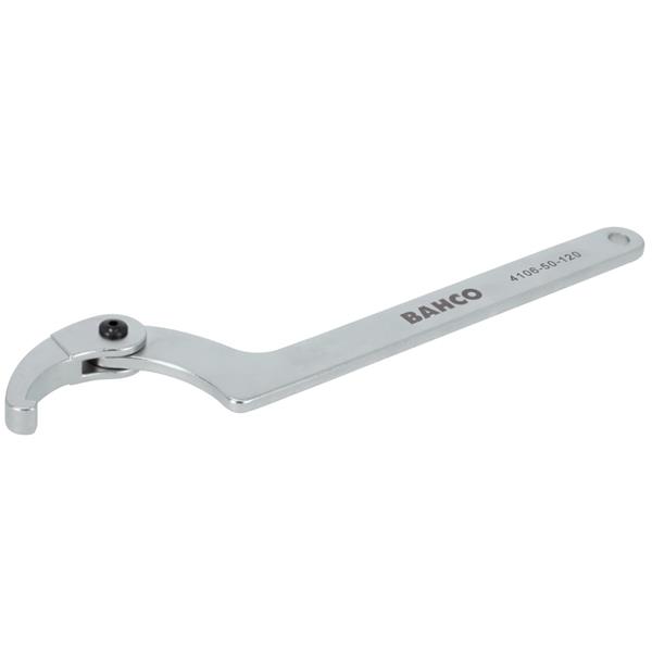 Bahco 4106-150-230 - Stavitelný hákový klíč pro pr. 150-230 mm délka 465 mm