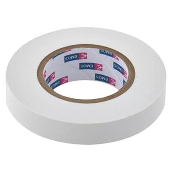 Emos 2001151010 (F61511) - Páska izolační PVC šíře 15 mm, délka 10 m - bílá