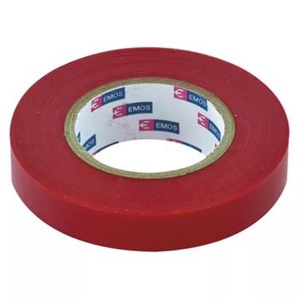 Emos 2001151030 (F61513) - Páska izolační PVC šíře 15 mm, délka 10 m - červená
