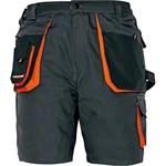 Kalhoty pracovní kraťasy (šortky) EMERTON (vel.56) černo - oranžové