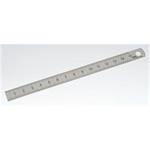 Kinex 1022-02-050 - Měřítko ploché  500x30x1,0mm tenké, ocelové, popis laserem, tř.přesnosti I, ČSN 251125
