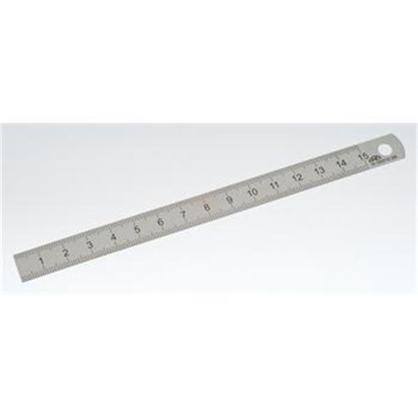 Kinex 1025 - Měřítko ploché 1500x39x2,00mm tenké, ocelové, popis laserem dělení v mm, tř.přesnosti II, ČSN 251125