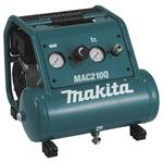 Makita MAC210Q - Kompresor pístový bezolejový, přenosný, tlak do 9,3 bar, vzdušník 7,6 L