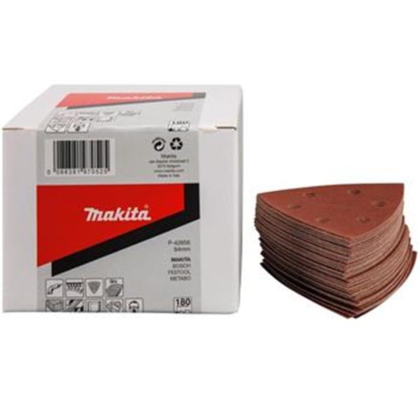 Makita P-42656 - Brusný papír suchý zip DELTA 94 x 94 mm zr. 180 ( balení 50ks )