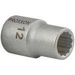 Proxxon 23304 - Hlavice nástrčná - ořech 1/2", 9mm, 12-hranný, CrV