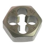 Ruko 267120 - Závitové kruhové čelisti metrický závit M12x1,75mm HSS, šestihran 36mm, RUKO