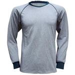 Spodní prádlo - triko s dlouhým rukávem, LION, velikost M-L - šedé