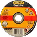 Stanley STA32607-QZ - Kotouč řezný pr. 125 mm tloušťka 1,0 mm na nerez, inox a kov