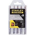 Stanley STA85052 - SDS-plus sada vrtáků FatMax 5-dílná pr. 5, 5,5, 6, 8, 10 mm délka 50/110mm