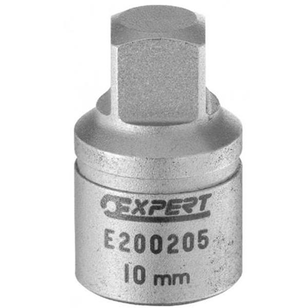 Tona Expert E200205 - Hlavice nástrčná - ořech 3/8" pro olejové zátky 4-hran 10mm