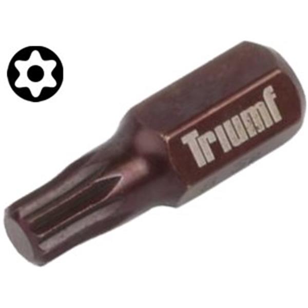 Triumf 100-02826 - BIT 3/8" (10mm) TORX T10 x 30mm, s bezpečnostním otvorem