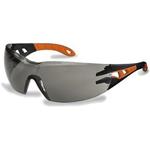Uvex 9192245 - Brýle pracovní ochranné PHEOS, tmavé, straničky černo-oranžové