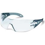 Uvex 9192785 - Brýle pracovní ochranné PHEOS, čiré, straničky antracit-šedá, velikost S