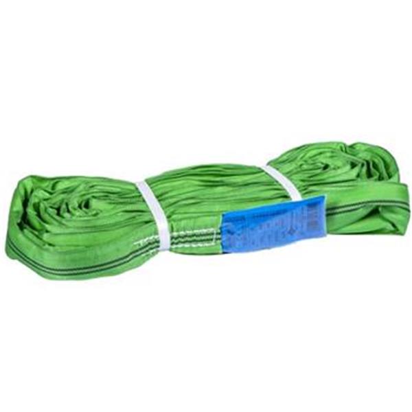 Závěsný pás, popruh - kruhový (Vinutá smyčka) nosnost 2t délka 1,3 m zelená