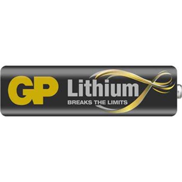 Baterie (akumulátor) GP lithium, typ FR6 (AA, tužka), 1,5V (blistr 2ks)