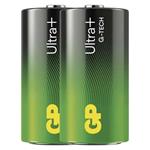 Baterie (akumulátor) GP Ultra Plus Alkaline 14AU LR14 velikost C 1,5V (2 ks)