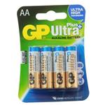 Baterie (akumulátor) GP Ultra Plus Alkaline LR6 (AA, tužka), 1,5V (cena za 4 kusy)