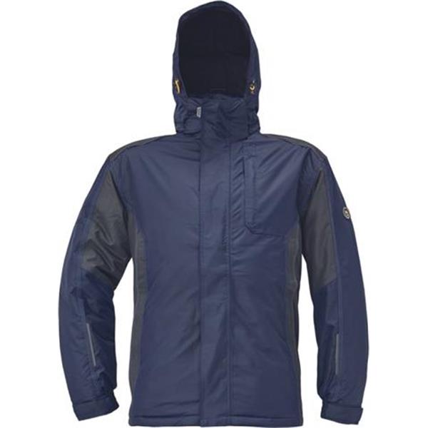 Bunda pracovní zimní DAYBORO (vel XL) barva - modrá navy s reflexními doplňky