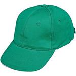 Čepice, kšiltovka baseballová šestipanelová, TULLE, zelená, (vel.uni)