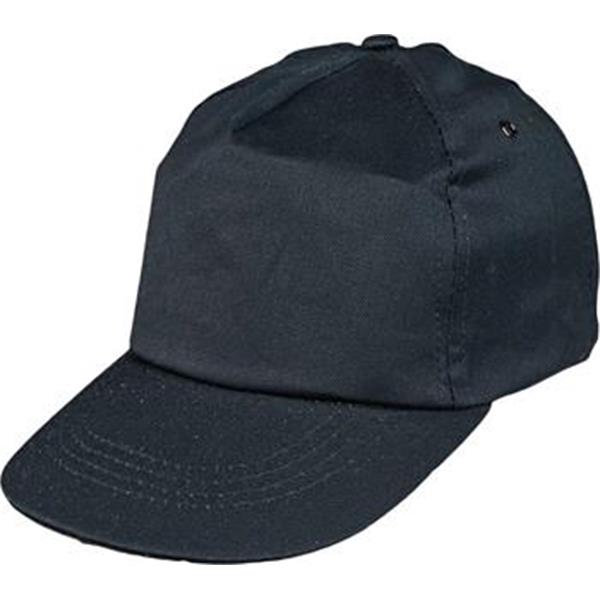 Čepice, kšiltovka bavlněná "baseballová" s kšiltem, LEO, černá, (vel.uni)