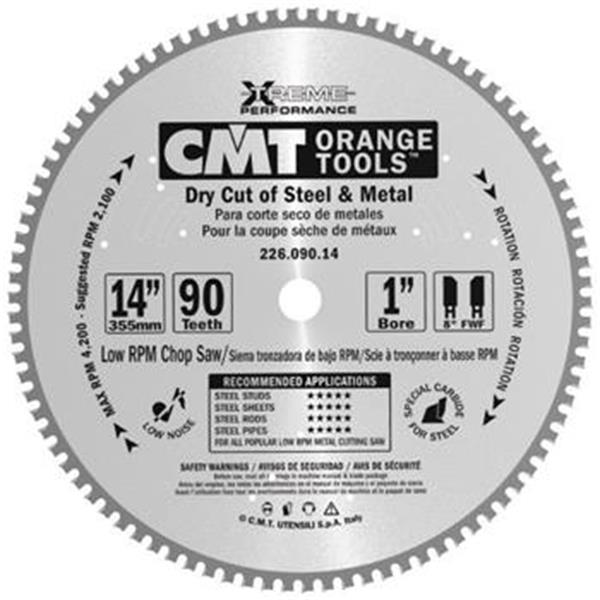 CMT C22607214 - Kotouč pilový pr 355x2,2x25,4 mm jemný, 72 zubů, na železo