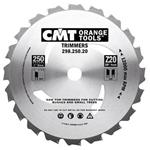 CMT C29825020 - Kotouč pilový na dřevo pro křovinořezy pr. 250x2,2x25,4/20 mm 20 zubů