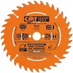 CMT Orange Tools C27116024H - Kotouč pilový na dřevo pr. 160x1,7x20 (+15,87) mm 24 zubů, ultratenký