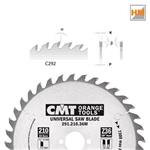 CMT Orange Tools C29219040M - Kotouč pilový na dřevo pr. 190x2,6x30 mm jemný, 40 zubů