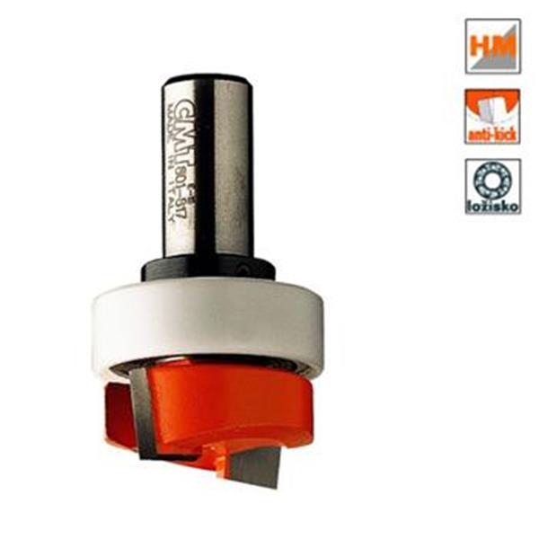 CMT Orange Tools C70119011B - Dlabací a srovnávací fréza pr. 19,0x19 mm, ložisko 19mm, stopka 6 mm