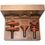 CMT Orange Tools C90052711 - Sada fréz pro výrobu dveří 3-dílná, stopky pr. 12 mm