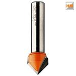 CMT Orange Tools C91506011 - Fréza na V-drážku 90°, na dřevo pr. 6,0 x 8,0 mm HM, stopka 8 mm
