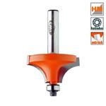 CMT Orange Tools C93916011 - Zaoblovací fréza vydutá na dřevo pr. 15,9 x 12,7 mm, radius R=1,6 mm s ložiskem, stopka 8 mm