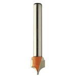 CMT Orange Tools C96540211 - Zaoblovací fréza vydutá na dřevo pr. 10x10mm HM R=5, stopka 8 mm