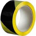 Den Braven B715RL Lepící výstražná černo-žlutá páska 50 mm, délka 66 m LEVÁ