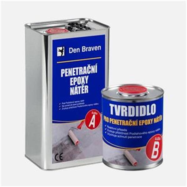 Den Braven T6001 - Penetrační epoxy nátěr pod kamenný koberec 4 + 0,4 kg