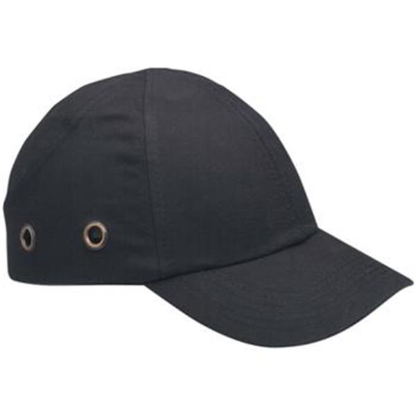 DUIKER Čepice kšiltová s výztuhou SAFETY CAP, bavlněná čepice, černá