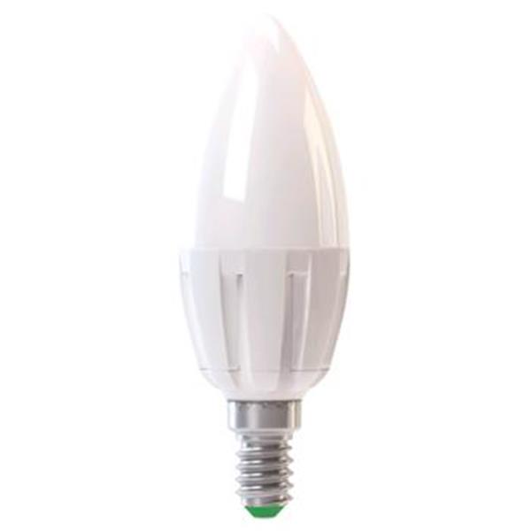 Emos 1525181230 (Z73730) - Úsporná žárovka LED CERAMIC 6W (=35W), Candle patice E14, 230V teplá bílá