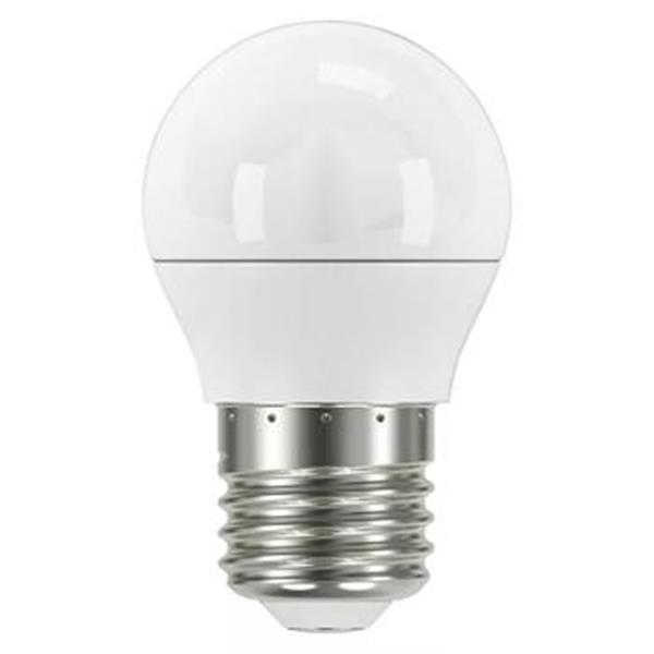 Emos 1525733208 (ZQ1120) - Úsporná žárovka LED Classic 5W (=40W), patice E27, Mini Globe, teplá bílá