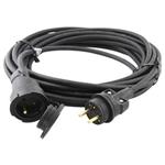 Emos 1914031250 (*P00504) - Kabel prodlužovací 230V délka kabelu 25m gumový s jednou zásuvkou IP65, vodič 1,5mm