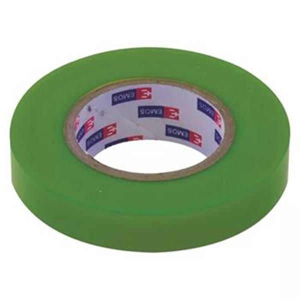 Emos 2001151090 (F61519) - Páska izolační PVC šíře 15 mm, délka 10 m - zelená