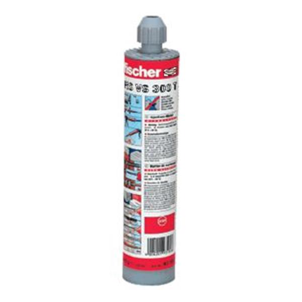 Fischer 5077950 - Chemická malta 300ml, vynilesterová ZIMNÍ, FIS VW 300 T, 1x kartuše, 1x směšovač
