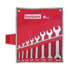 Fortum 4730101 - Sada klíčů plochých oboustranných 9-dílná, 6-32mm chromované