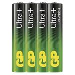 GP 1013124000 (B03114) - Baterie (akumulátor) GP Ultra Plus Alkaline LR03 (AAA, mikrotužka), 1,5V (cena za 4 kusy)