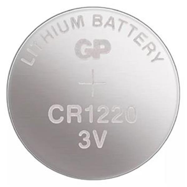 GP CR1220 - Baterie 3 V/36 mAh, průměr 12,5 x 2,0 mm knoflíková