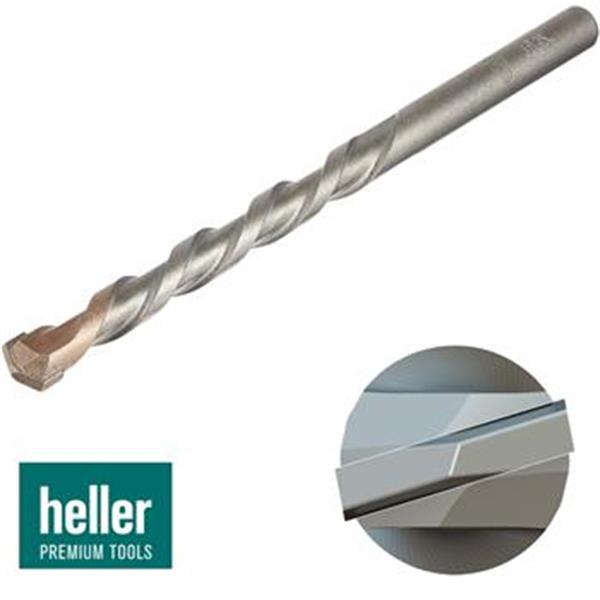 Heller 10000 7 - Vrták příklepový pr. 3 x 45/85 mm na beton, cihly, kámen typ 3000 PROCONCRETE