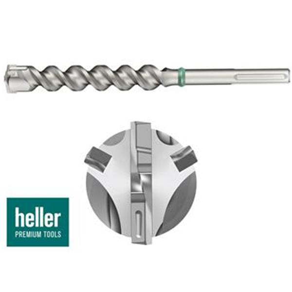 Heller 22363 8 - Vrták příklepový SDS-MAX pr. 18 mm délka 200/340 mm Y-CUTTER typ 2125