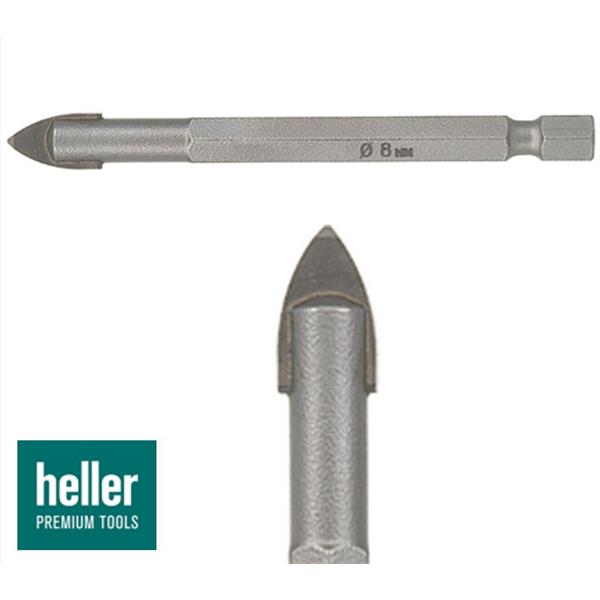 Heller 50096 8 Vrták na porcelán, keramiku a netvrzené sklo pr. 8,0 x