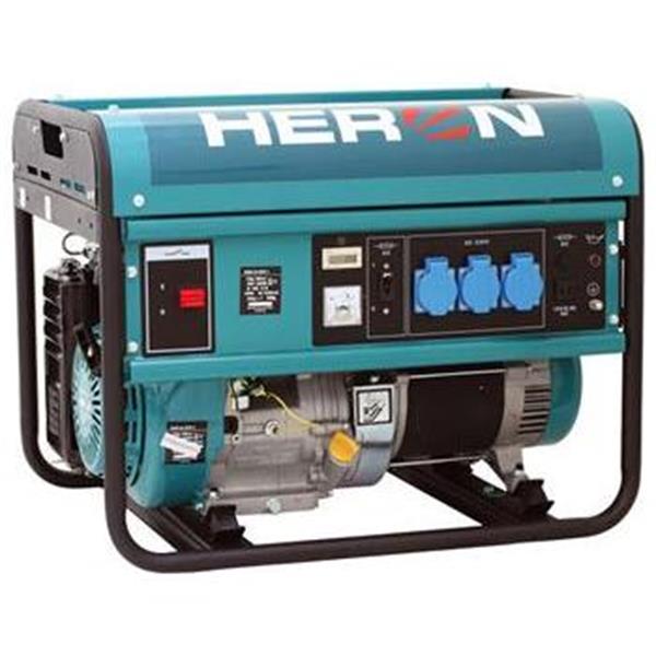 Heron EGM 55 AVR-1 8896113 - Elektrocentrála benzínová 13HP, pro svařování, 230V, 5,5kW