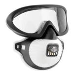 JSP FILTERSPEC PRO - Kombinované uzavřené brýle s respirátorem FFP2 s ventilkem