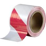 JSP HDH001-005-400 Páska bariérová červeno-bílá šíře 70mm, délka 500m